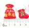 Random 50pcs Mix Lots Resin Flatback Flat Back X'Mas Christmas Santa Tree Claus Beer Snowman Snowflake Jingle Bell Sock Craft Embellishment (50)